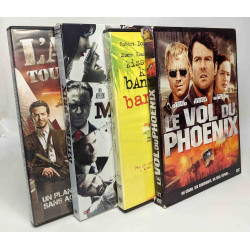 4 films d'action: L'agence tous risques + Mise à prix + Shane...