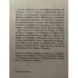 Le Glaive et la pourpre - le tyrannicide dans le théâtre moderne