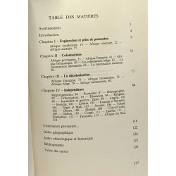 L'Afrique de la colonisation à l'indépendance