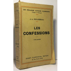 Les confessions - Tome second