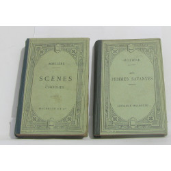 Scènes choisies - les femmes savantes (lot de deux livres)