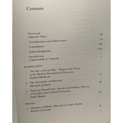 Masks of Dionysus (Myth and Poetics)