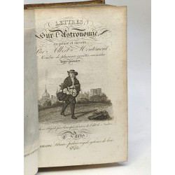 Lettres sur l'astronomie en prose et en vers - TOME PREMIER