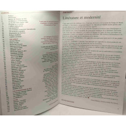 Ecritures Marocaines Contemporaines L'édition Marocaine 2001