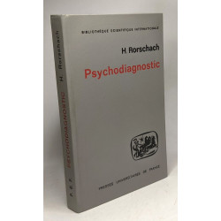 Psychodiagnostic - méthode et résultats d'une expérience...