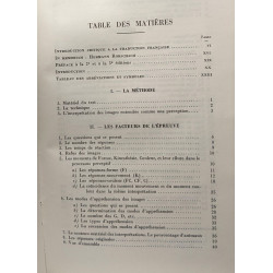 Psychodiagnostic - méthode et résultats d'une expérience...