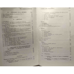 Psychodiagnostic - méthode et résultats d'une expérience...