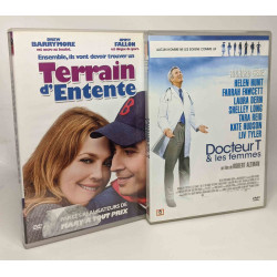 2 DVD Romance: Terrain d'entente + Docteur T et les femmes...