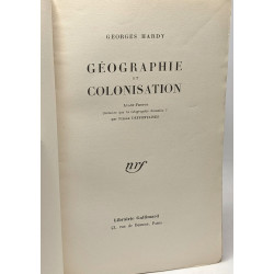 Géographie et colonisation - avant propos Qu'est ce que la...