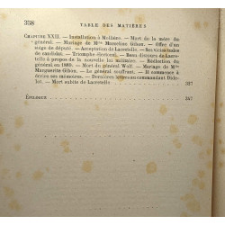 Souvenirs du Général Lacretelle - préface du Général Derrécagaix