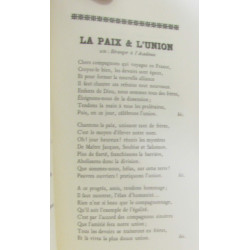 Recueil de chansons compagnonniques (avec considérations...