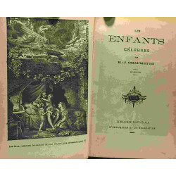 Les enfants célèbres - six gravures