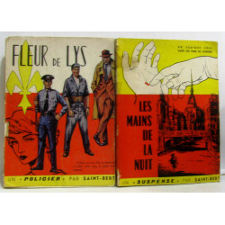 Le mains de la nuit + fleur de Lys - volumes n°1 et n°2 série...