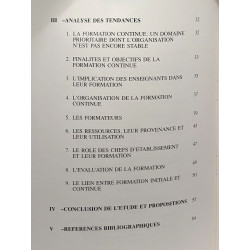 La formation continue des enseignants dans les douze états membre...