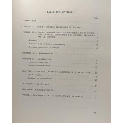 Description du Sondage de Dekese - géologie - résultats...