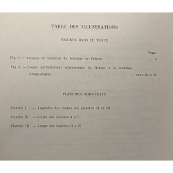 Description du Sondage de Dekese - géologie - résultats...