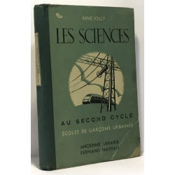Les sciences au second cycle - écoles de Garçons urbaines