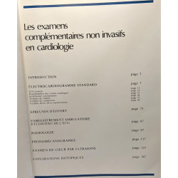 Les examens complémentaires non invasifs en cardiologie