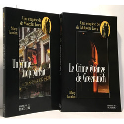 Le Crime étrange de Greenwich + Un crime trop parfait --- 2 livres