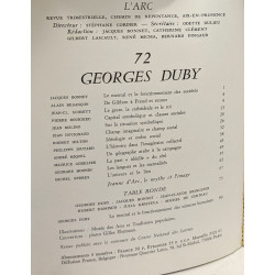 L'arc n°72 Georges Duby