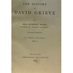 The history of David Grieve vol.2805-2806-2807 --- collection of...