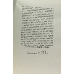 Les Satires - traduction de E. Despois illustrations de Pierre Noël