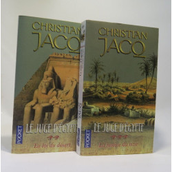 Le Juge d'Egypte tome 2 : La Loi du Désert + tome 3: La justice du...