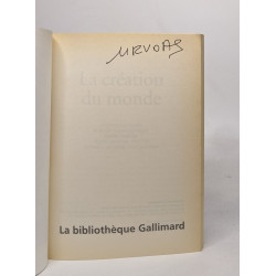 La Creation Du Monde