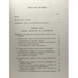 Psycho-sociologie de l'appartenance religieuse