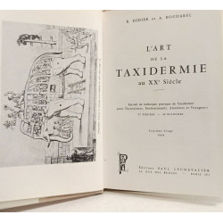 L'art d la taxidermie au XXe siècle