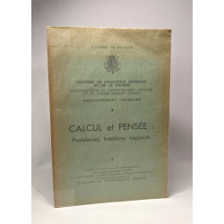 Calcul et pensée: problèmes fractions rapports - royaume de...