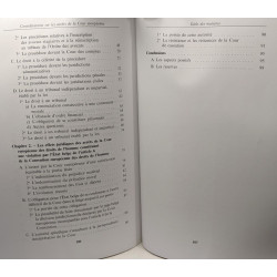 Considérations sur les arrêts de la Cour européenne des droits de...