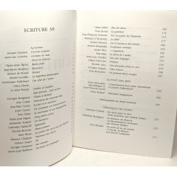 Écriture 38 - automne 1991 - revue littéraire