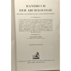 Handbuch der archäologie VI. 1 (tafeln) + VI. 1 (text) --- 2 Bände