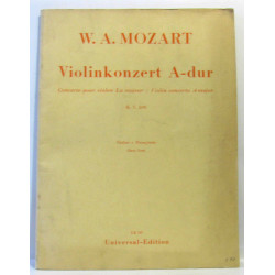 Violinkonzert A-dur K V 219 violino e pianoforte ( henri petri)...
