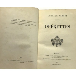 Opérettes