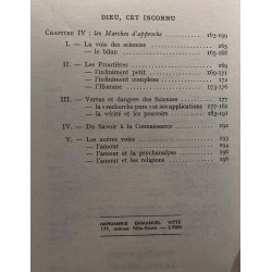 Dieu cet inconnu