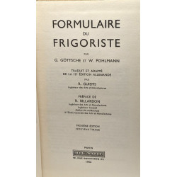 Formulaire du frigoriste - traduit et adapté de la 12e édition...