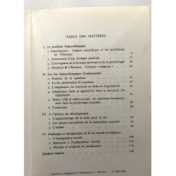 Morale et biopsychologie - introduction à l'étude de la pathologie...