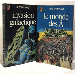 Invasion galactique + Le monde des A --- 2 livres