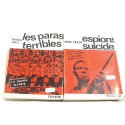 (lot de 2 livres "la guerre secrète " ) Les paras terribles -...