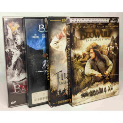 4 Films d'Aventures légendaires: Barbarians + Fireheart + La...