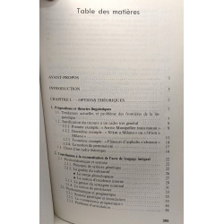 La préposition. Etude sémantique et pragmatique - champs linguistiques
