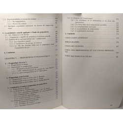 La préposition. Etude sémantique et pragmatique - champs linguistiques