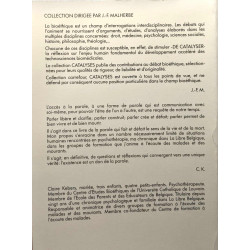 De l'un à l'autre - coll. catalyses