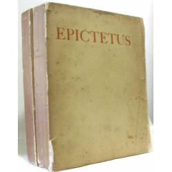 Epictetus en deux volumes (texte en anglais deuxième volume non coupé)