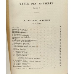 Précis de pathologie médicale - tome V - maladies de l'appareil...