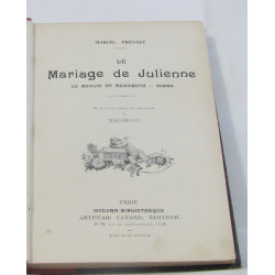 Le mariage de julienne - le moulin de nazareth - nimba - les...