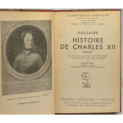 Histoire de Charles XII (extraits) - classique larousse + Atala -...