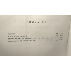 Bibliografia di Storia Antica e Diritto Romano